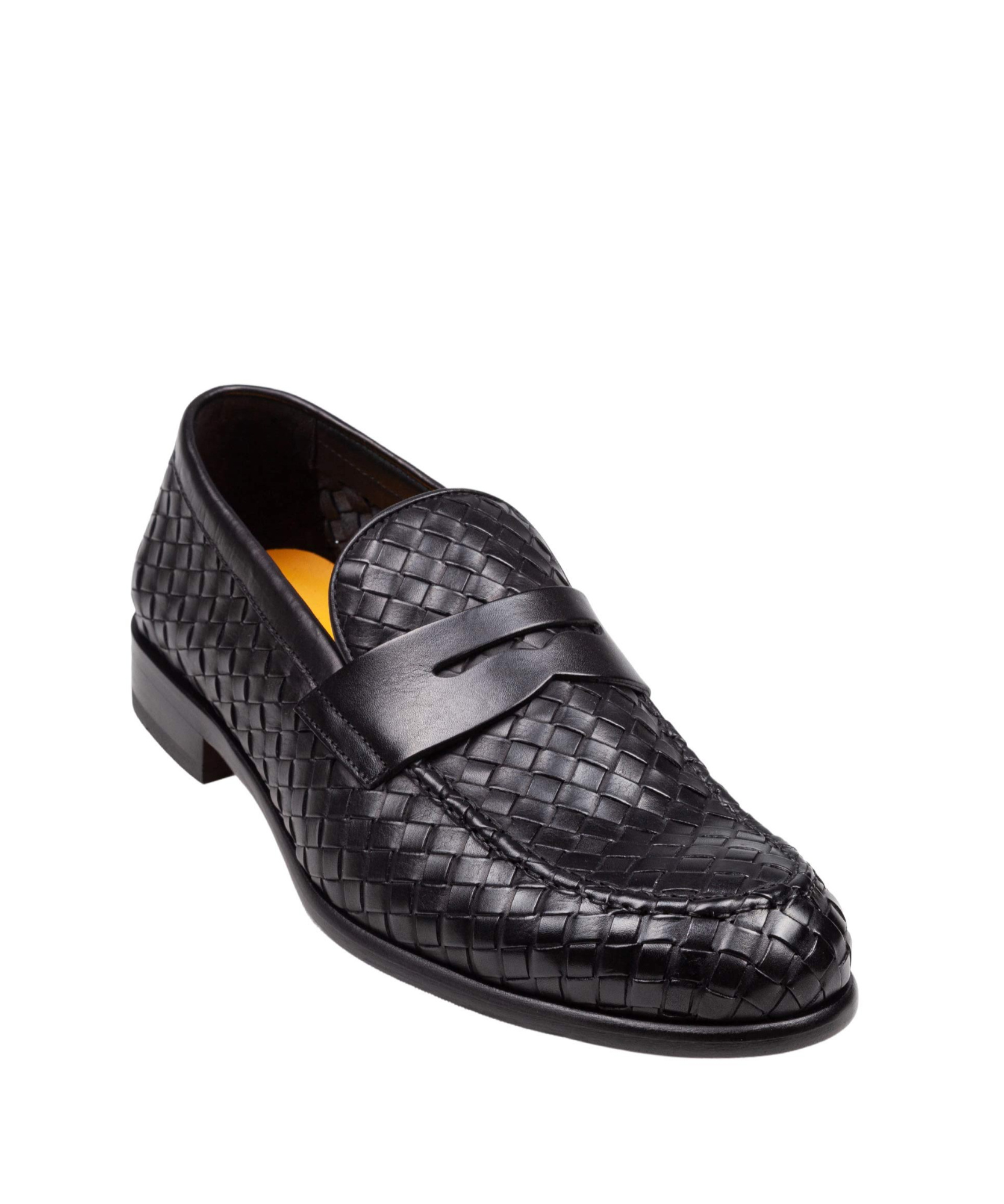 Doucal's Woven Loafers In Black