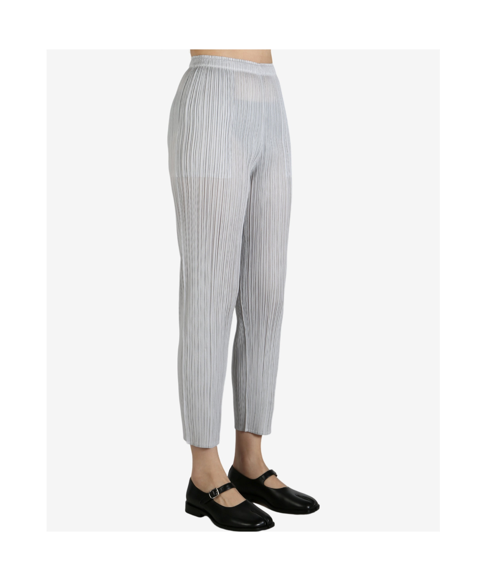 Issey Miyake Basics Pants In Light Grey