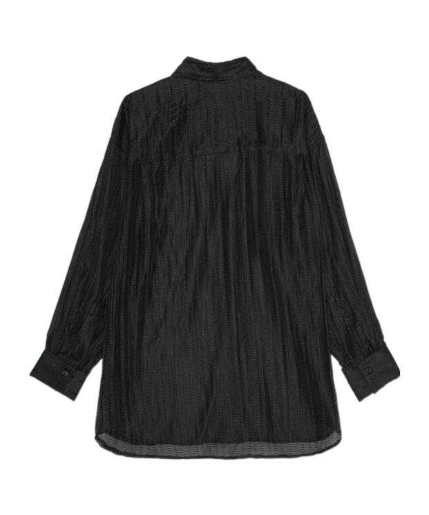 Remain Birger Christensen Perforated Shirt In Black