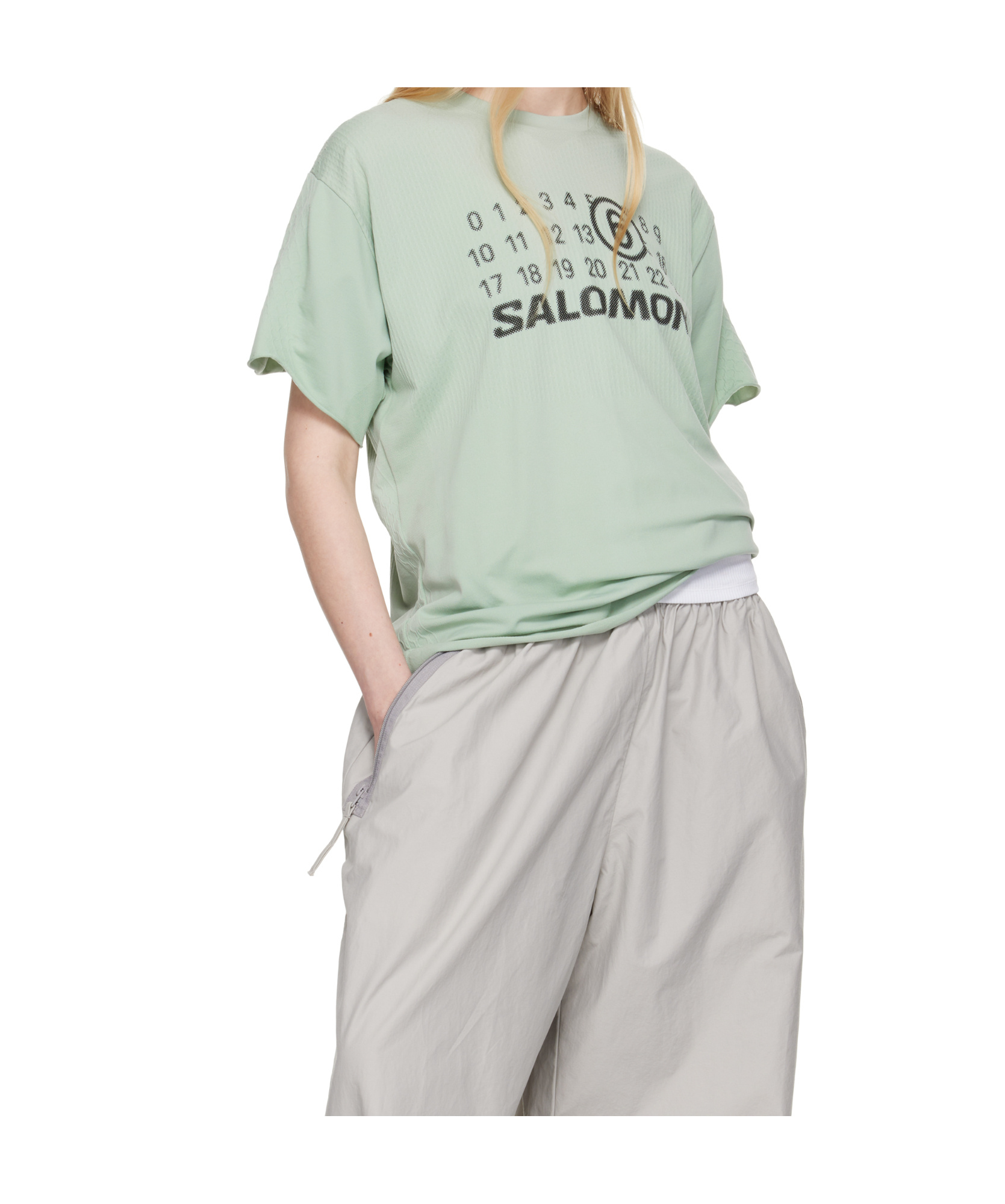 Mm6 Maison Margiela X Salomon X Salomon Logo T-shirt