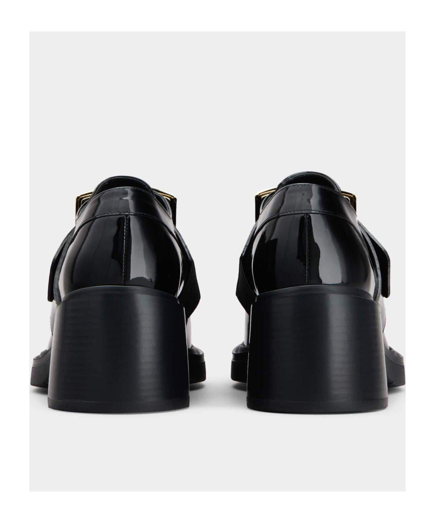 Shop Roger Vivier Viv Rangers High Heels In Black