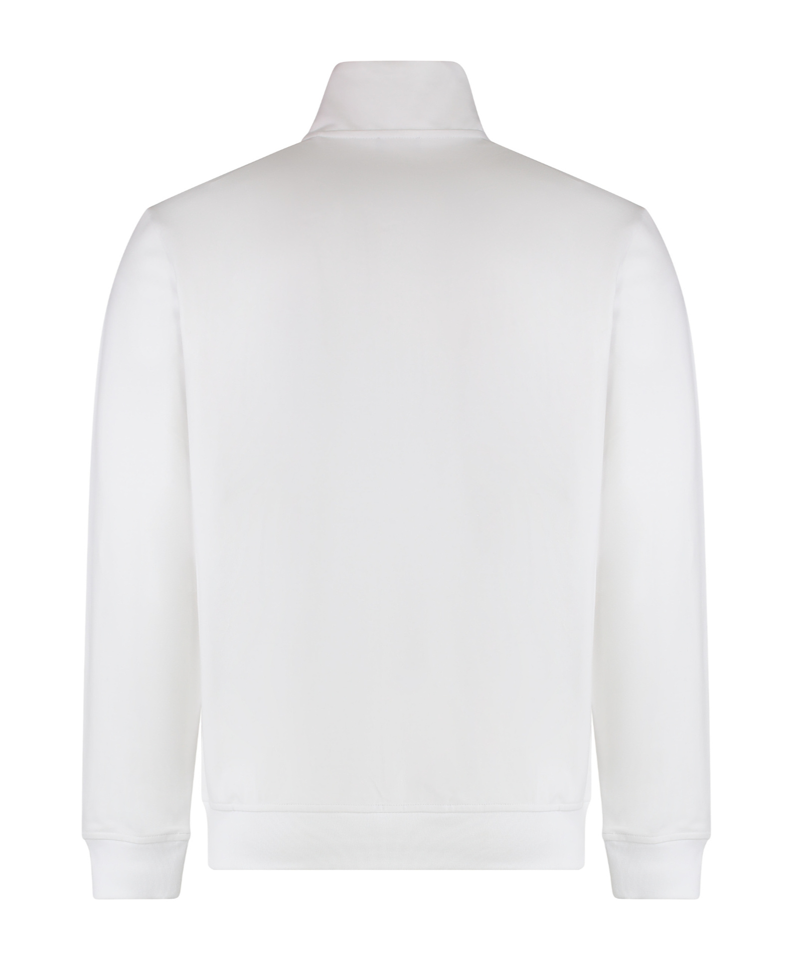 Paul & Shark Full-zip Sweatshirt In White