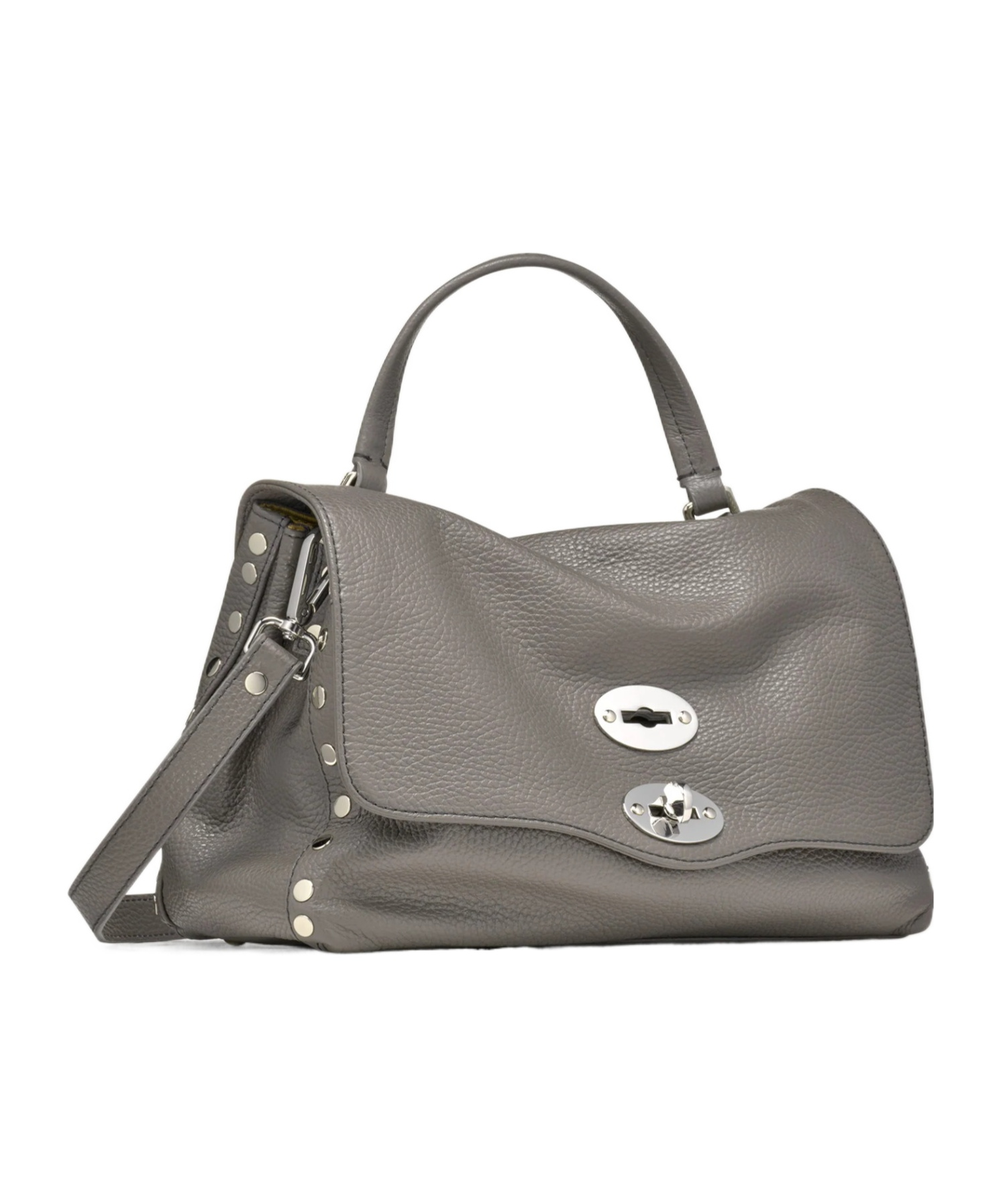 Zanellato Small Postina Messenger Bag In Gray