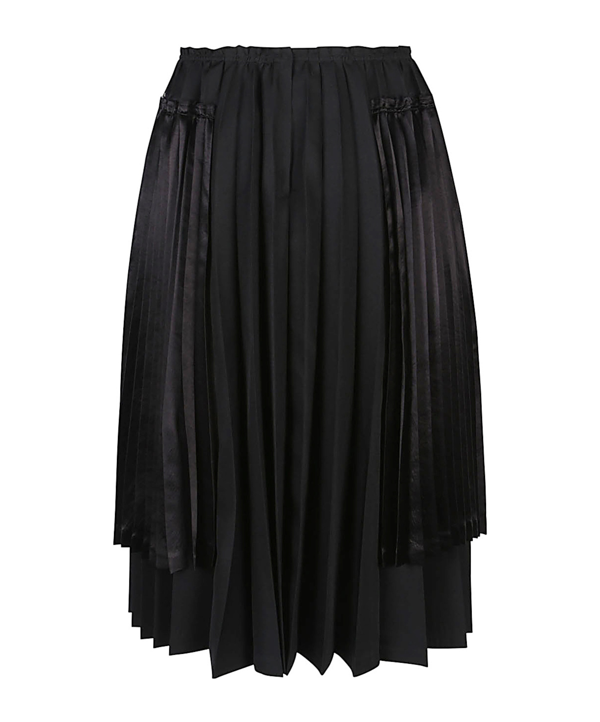 Comme Des Garçons Black Polyester Clothing Skirts