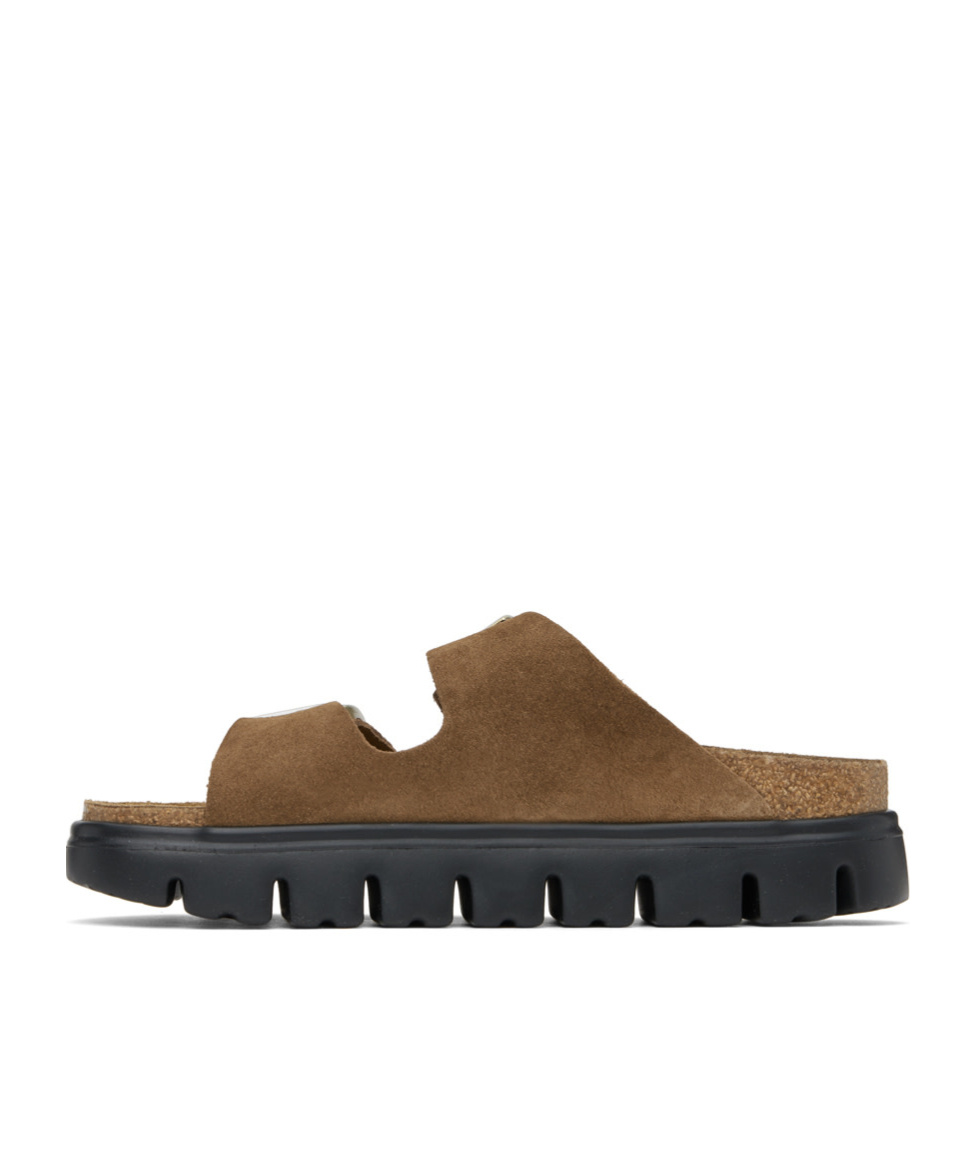 Birkenstock Open-toed Slippers In Green