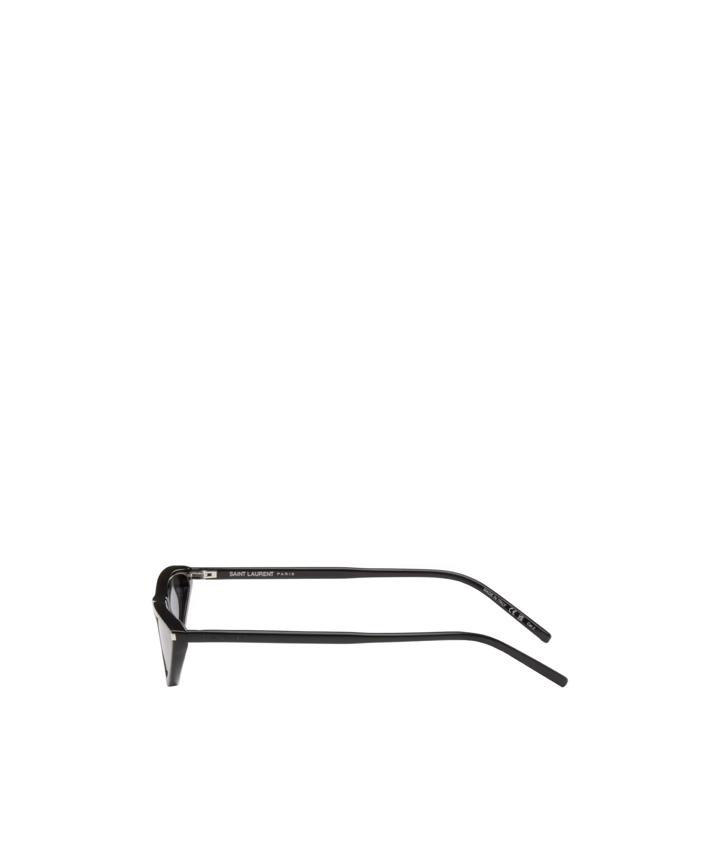 Saint Laurent Cat-eye Frame Sunglasses In Gray