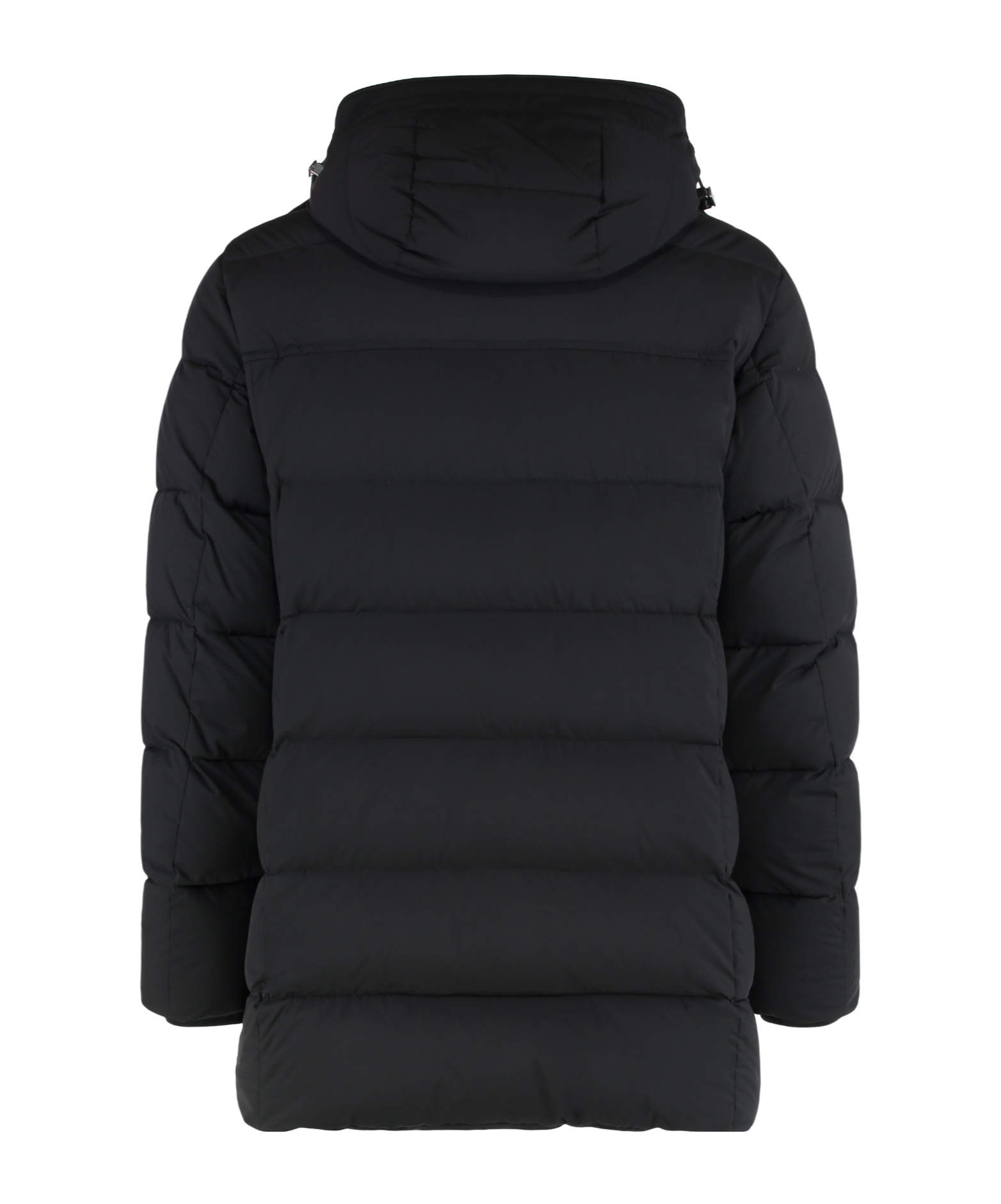 Moorer Long-sleeved Down Jacket In Black