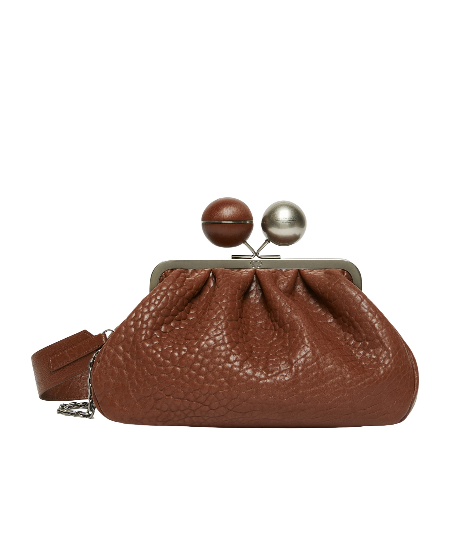 Weekend Max Mara Pasticcino Clutch Bag In Brown