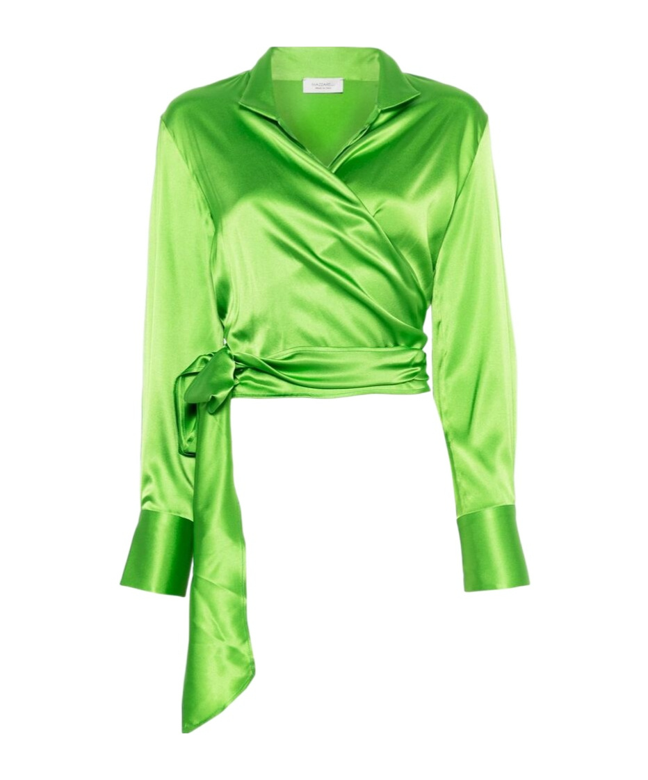 Mazzarelli Green Shirts In Green