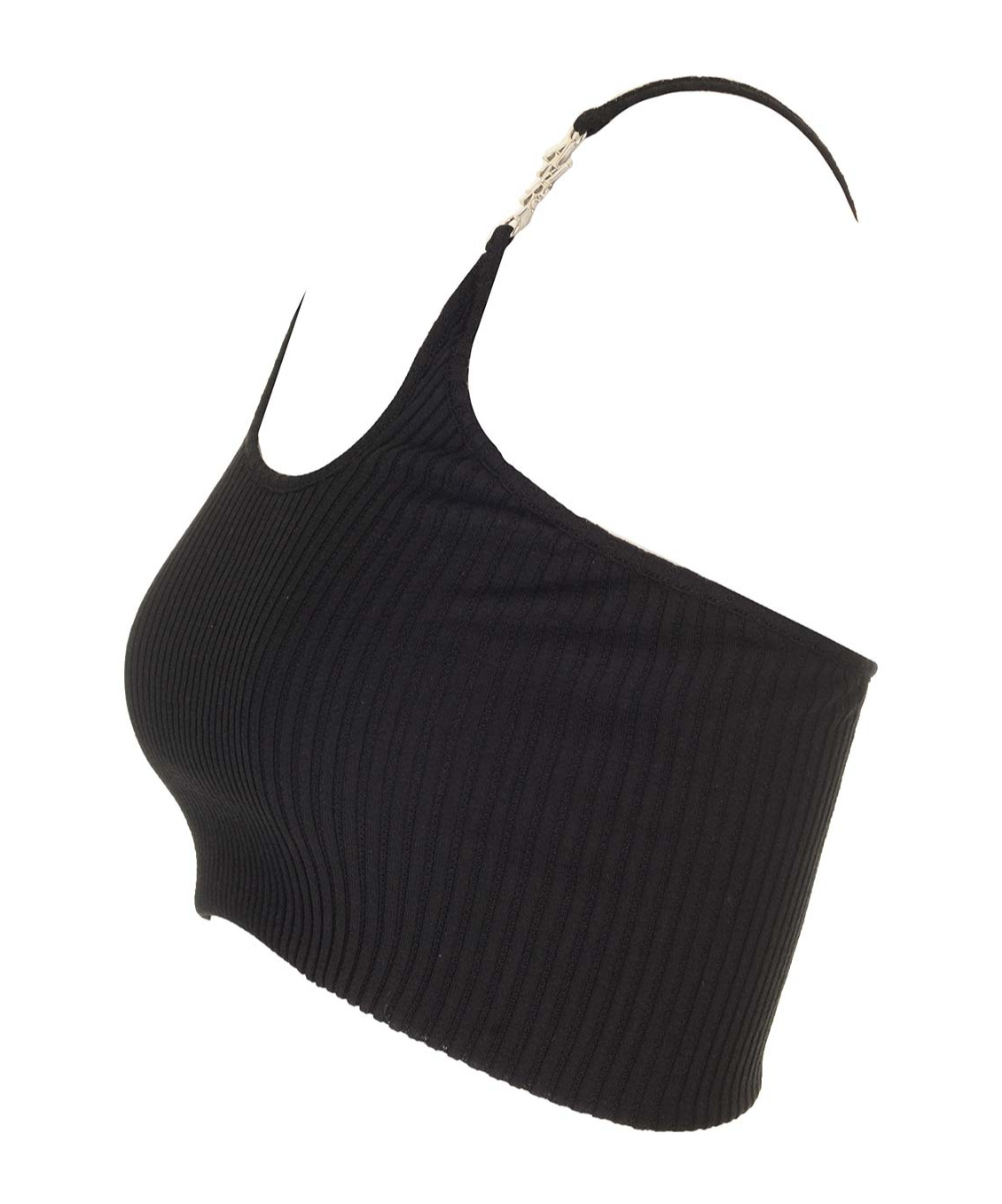 Amiri Thin Shoulder Strap Rib Sling In Black