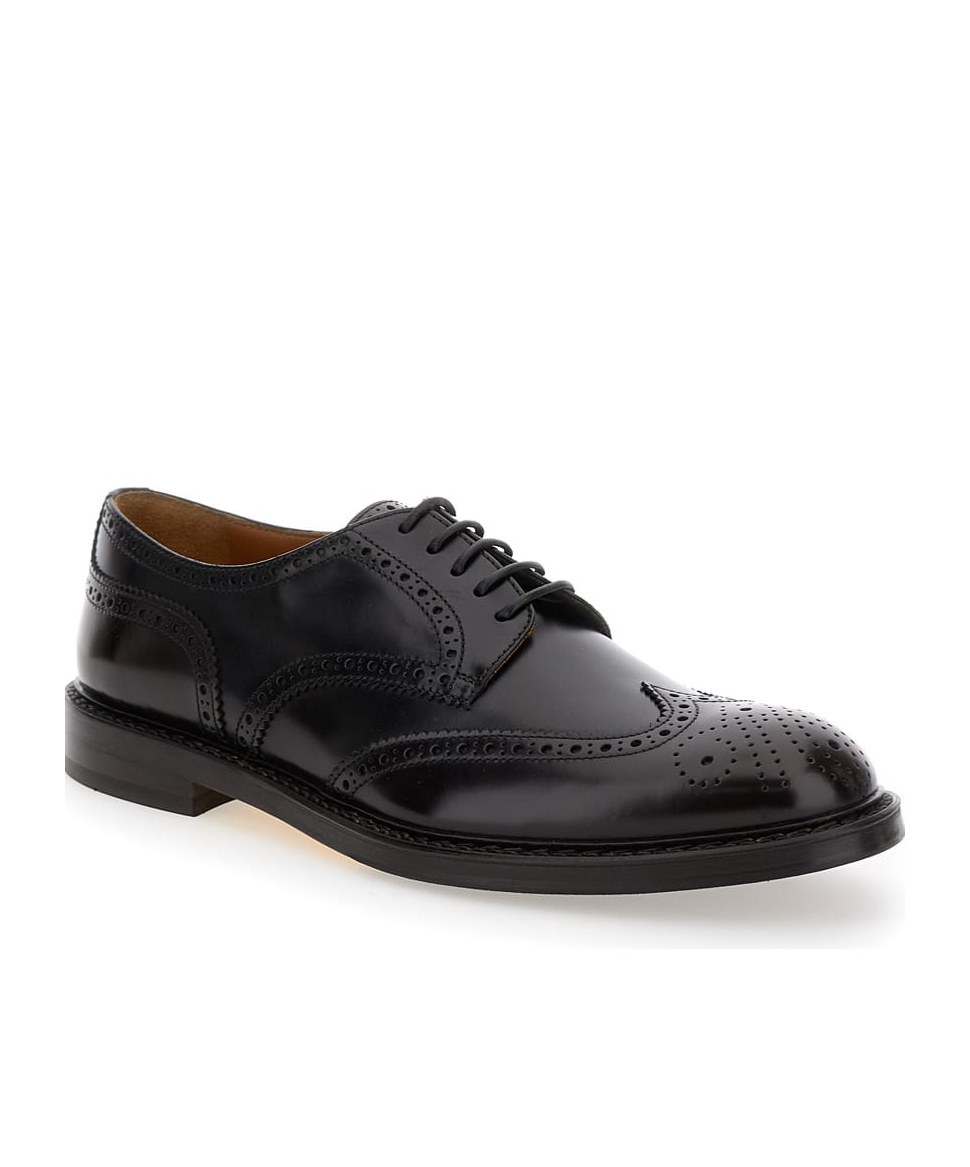 Doucal's Lace-up Shoe In Black