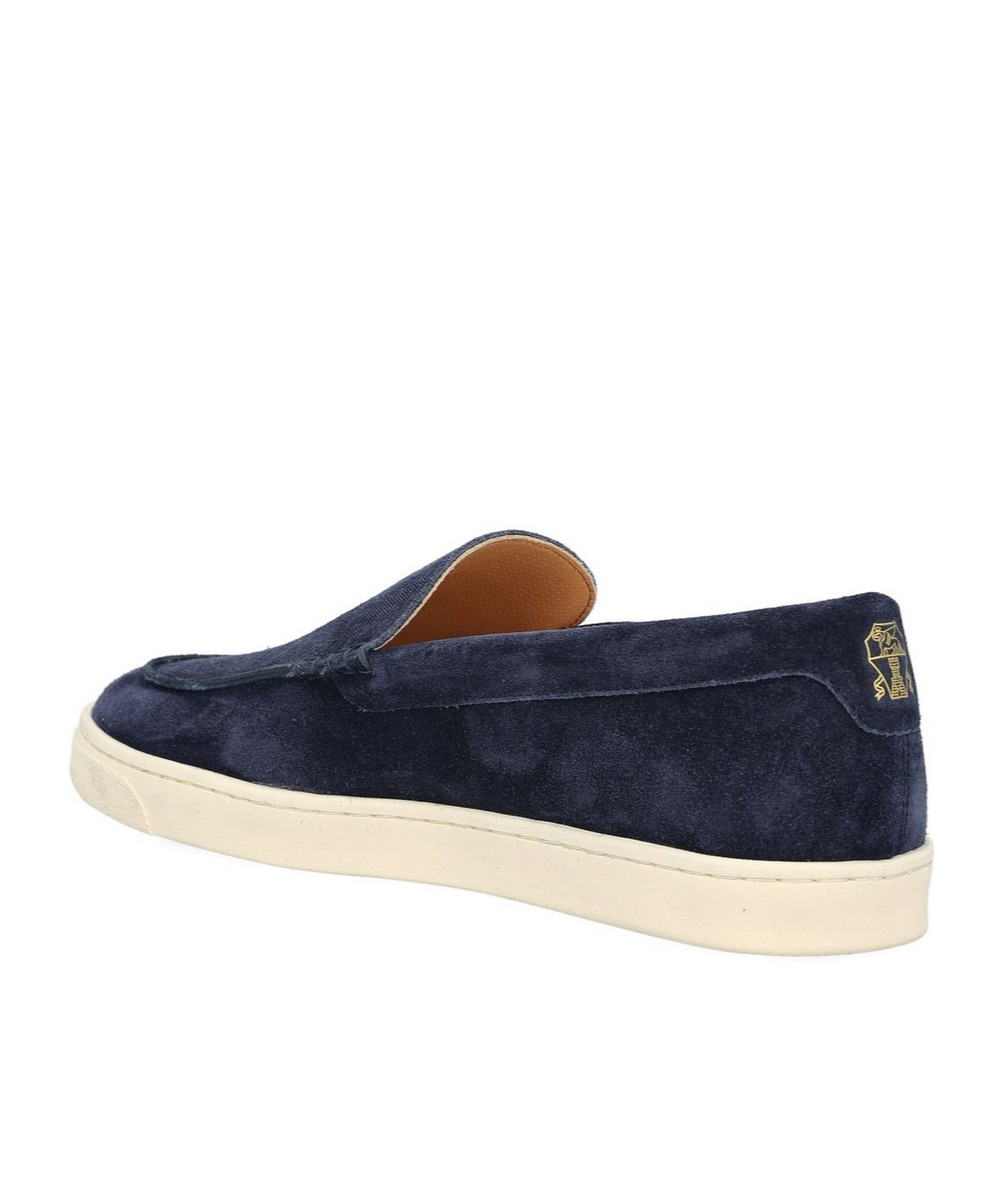 Brunello Cucinelli Round Toe Slip-on Loafers In Black