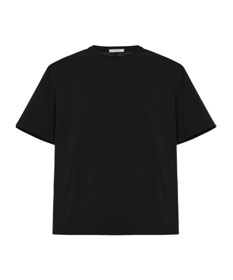 The Row 'supima Cotton Luke T-shirt In Black