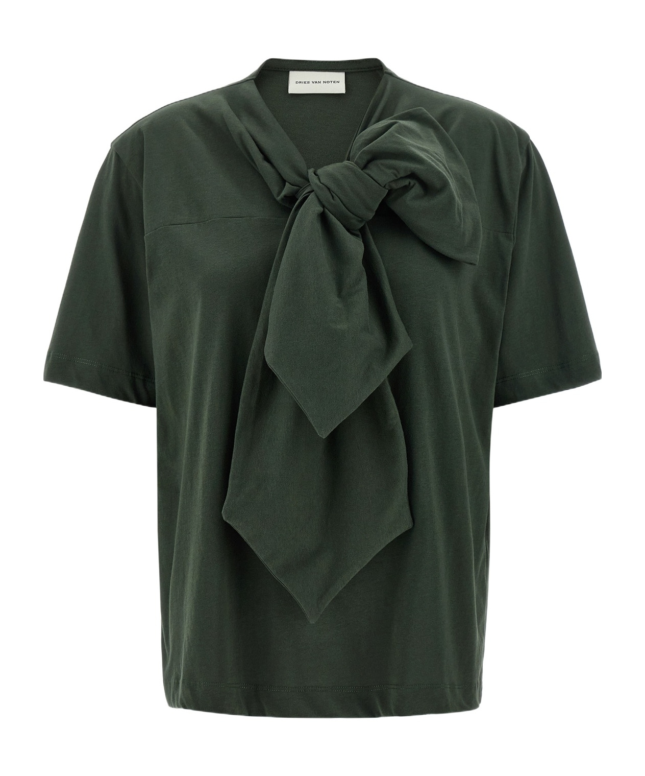Dries Van Noten Short-sleeved T-shirt In Green