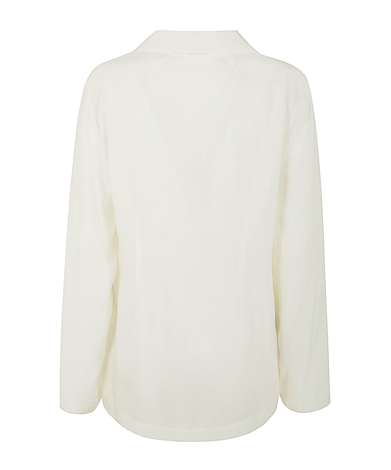 P.a.r.o.s.h Parosh Single-breasted Blazer Jacket In White