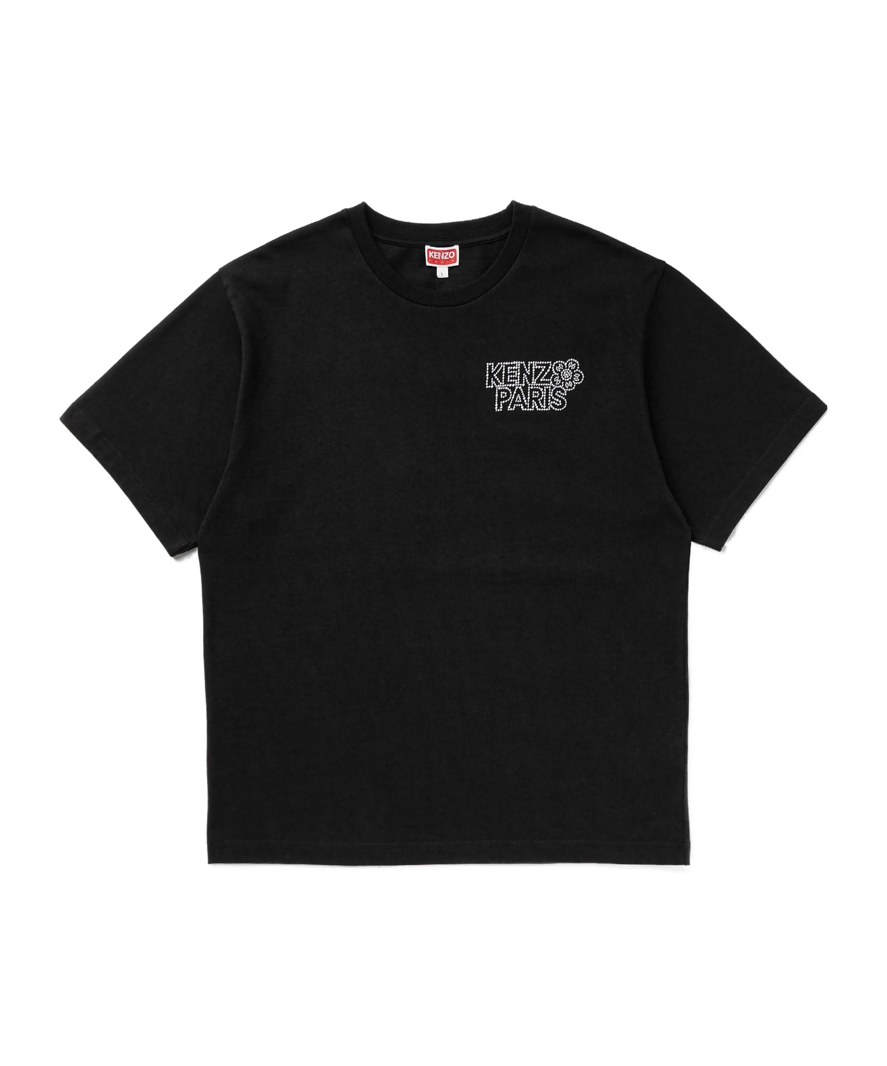 Kenzo Constellation Organic-cotton T-shirt In Black