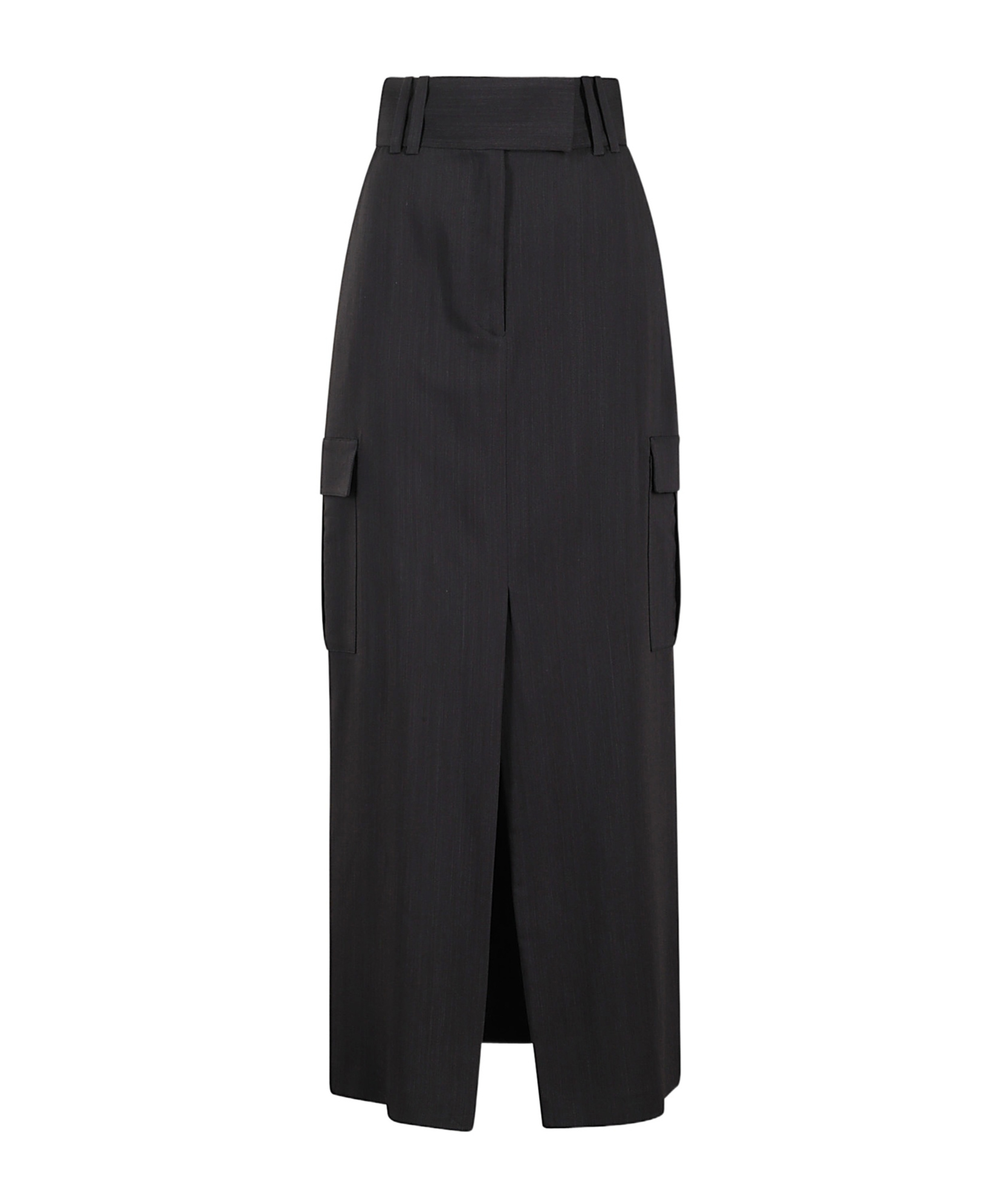 Iro Belt-loop Skirt In Black
