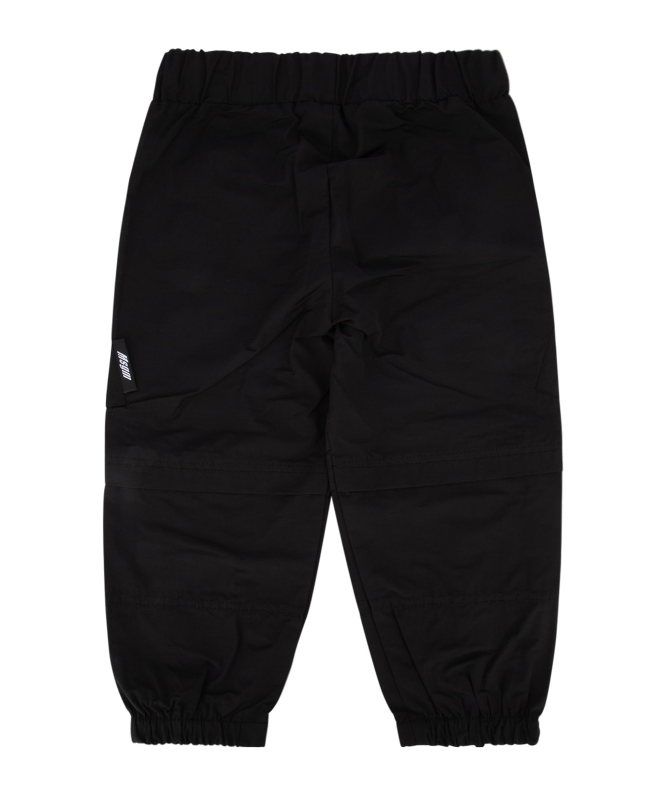 Shop Msgm Loose Waist Trousers In Black