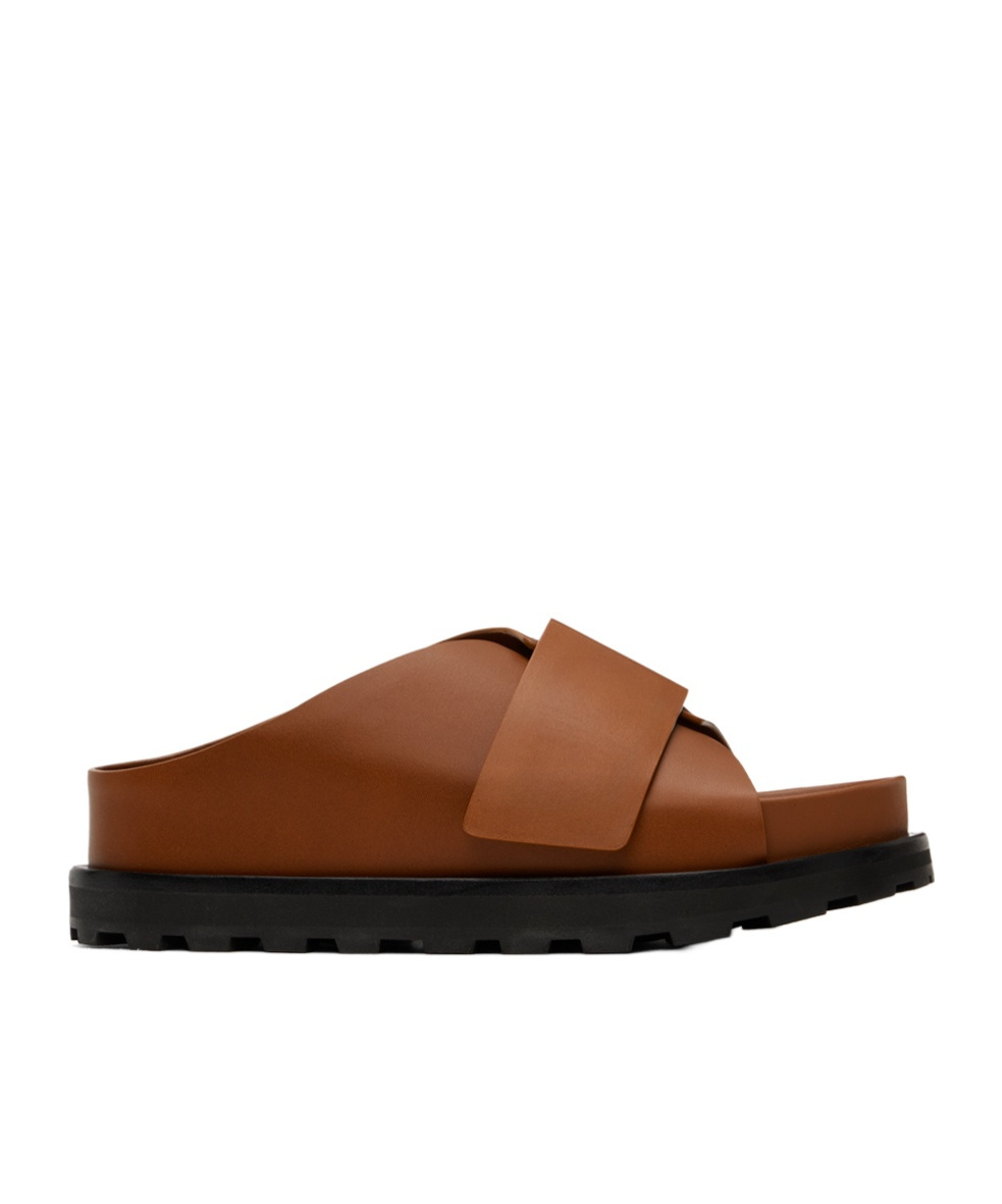 JIL SANDER LOGO SLIPPERS