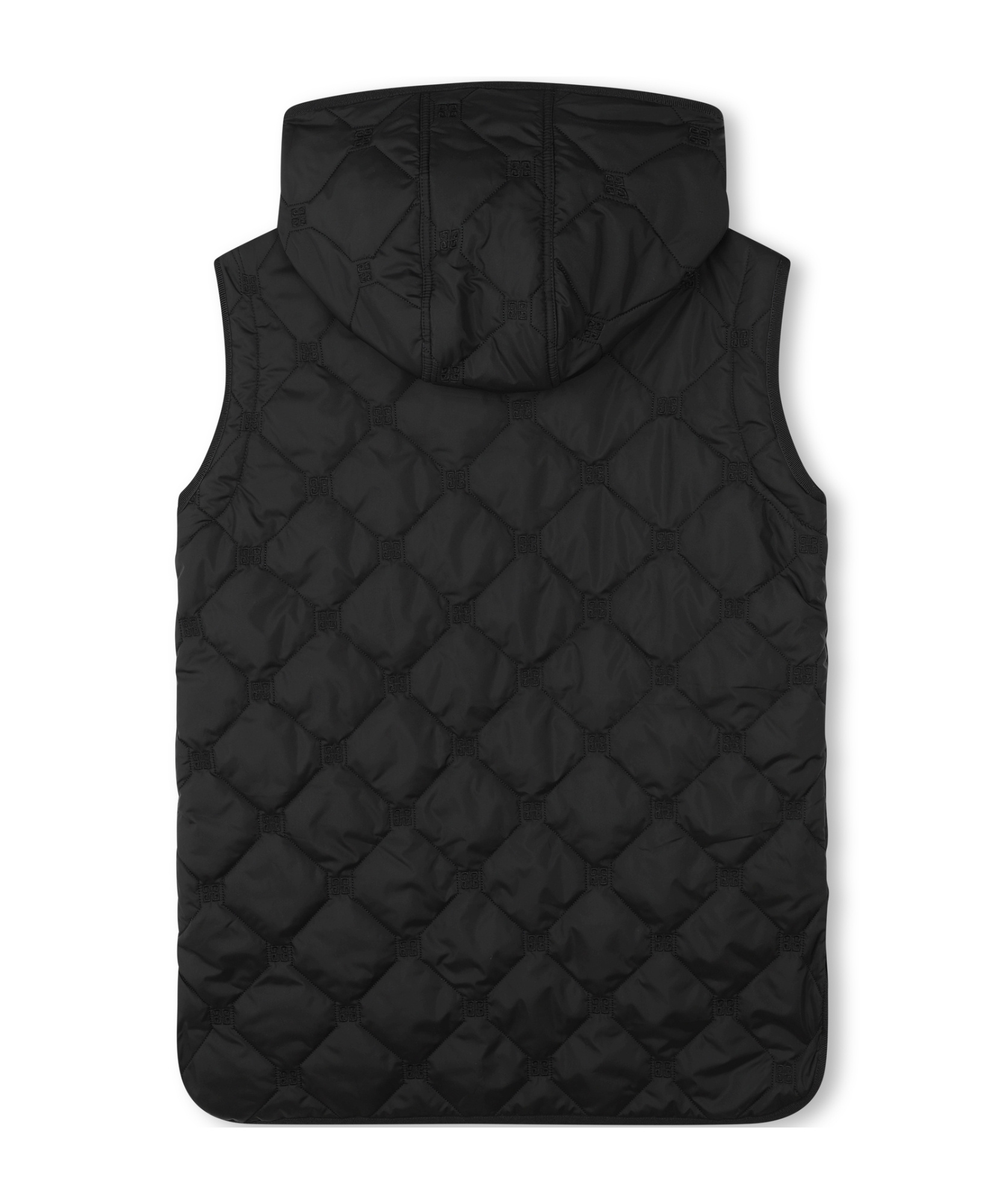 Givenchy 4g-motif Coat In Black