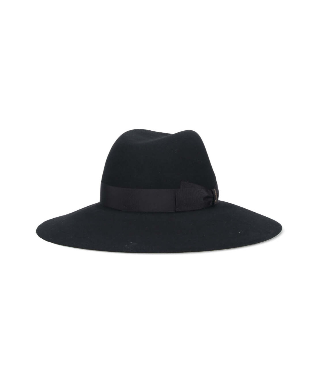 Borsalino Midnight Blue Felt Hat In Black