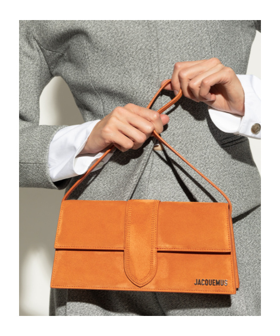 Jacquemus Le Bambino Shoulder Bag In Orange