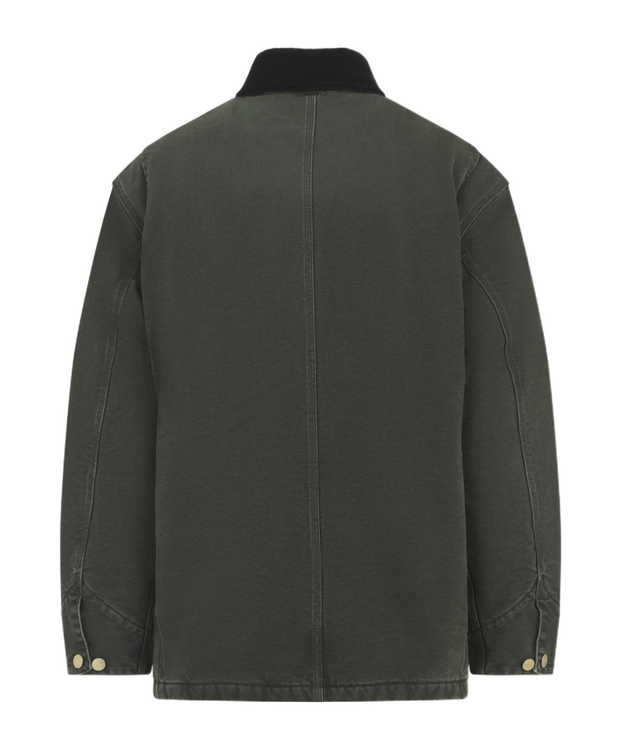 Carhartt Utility Chore Coat Corduroy Collar In Green