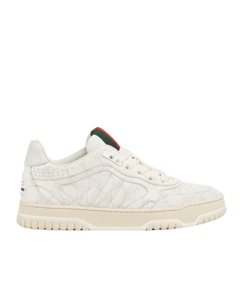 Shop Gucci Women's Re-web Sneaker In White