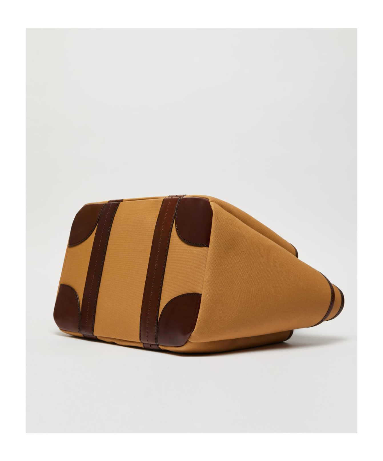 Max Mara Brown Garden Tote Bag In Brown