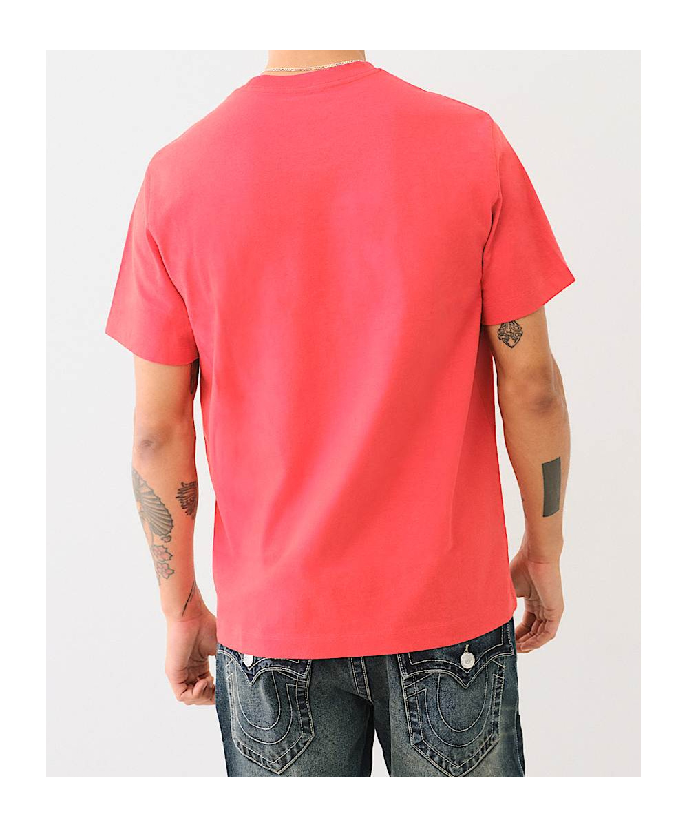 True Religion Sashiko Horseshoe Tee In Multicolor