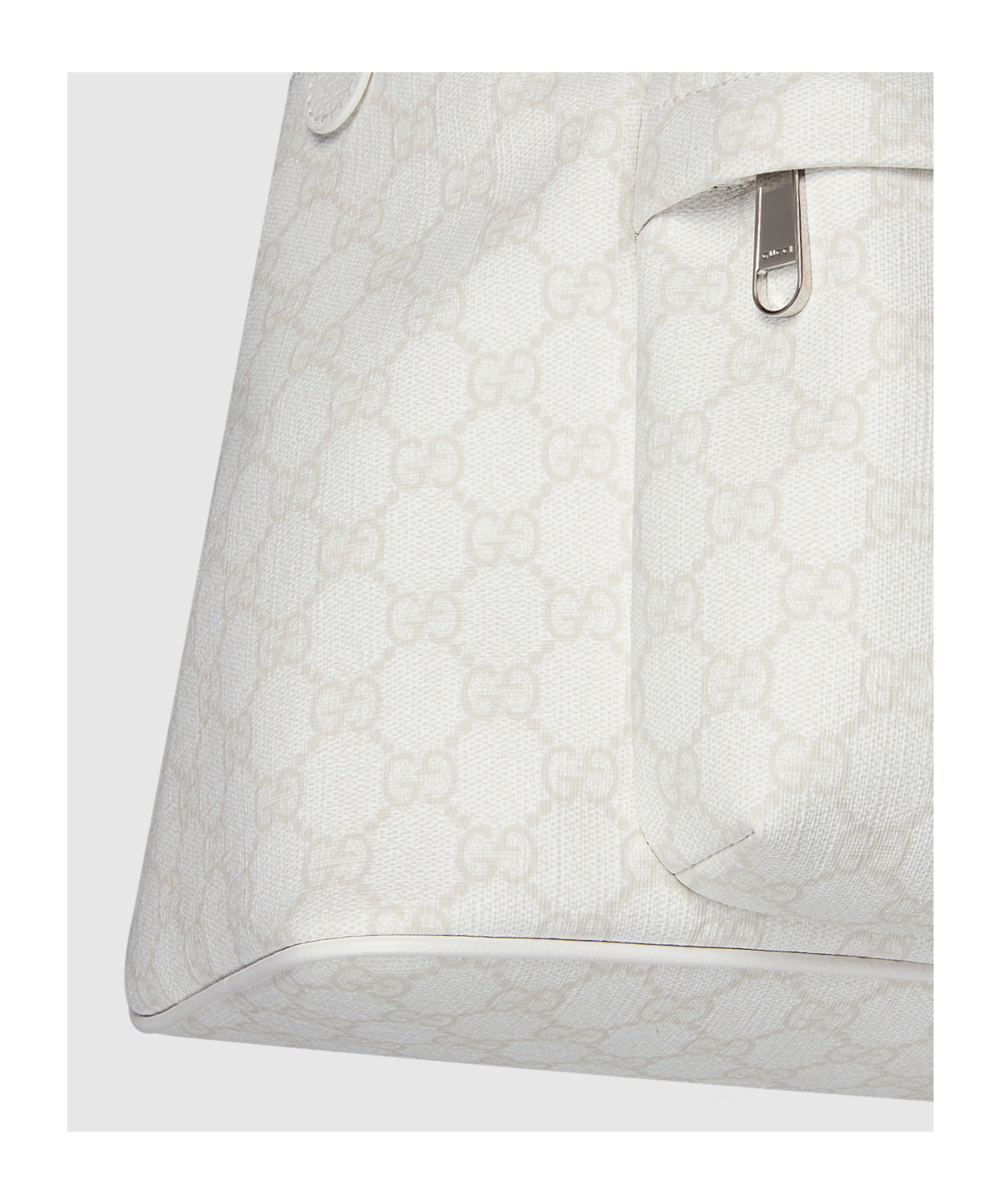 Gucci Ophidia Medium Backpack In White