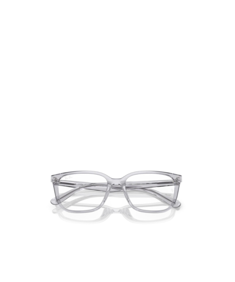 Ray Ban Ray-ban 55mm Square Optical Glasses In Gray