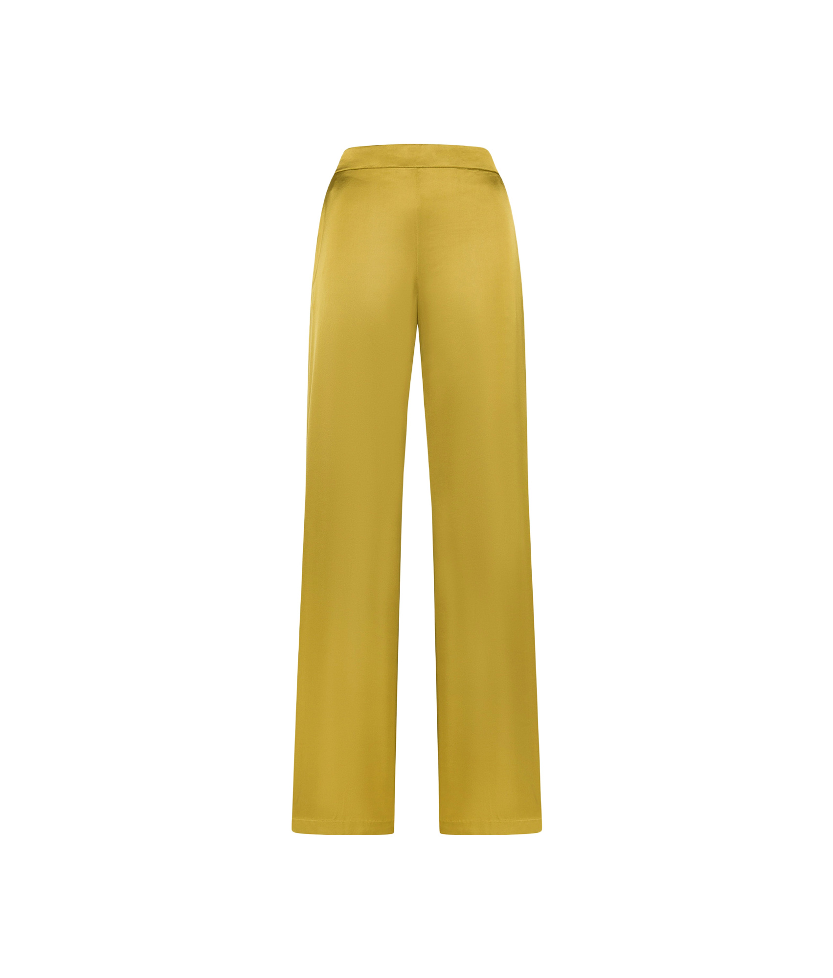 Momoní Haruma Pant In Satin In Brown
