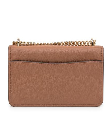 Michael Michael Kors Brown Crossbody Bag With Logo Lettering On The Front In Leather Woman In Brown