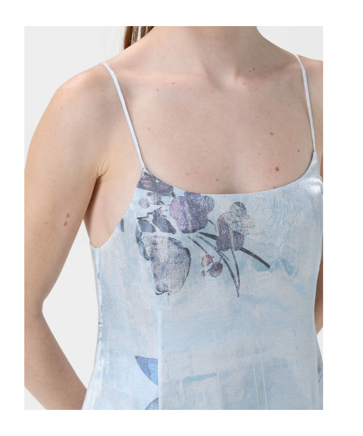 EMPORIO ARMANI SUSPENDER DRESS 