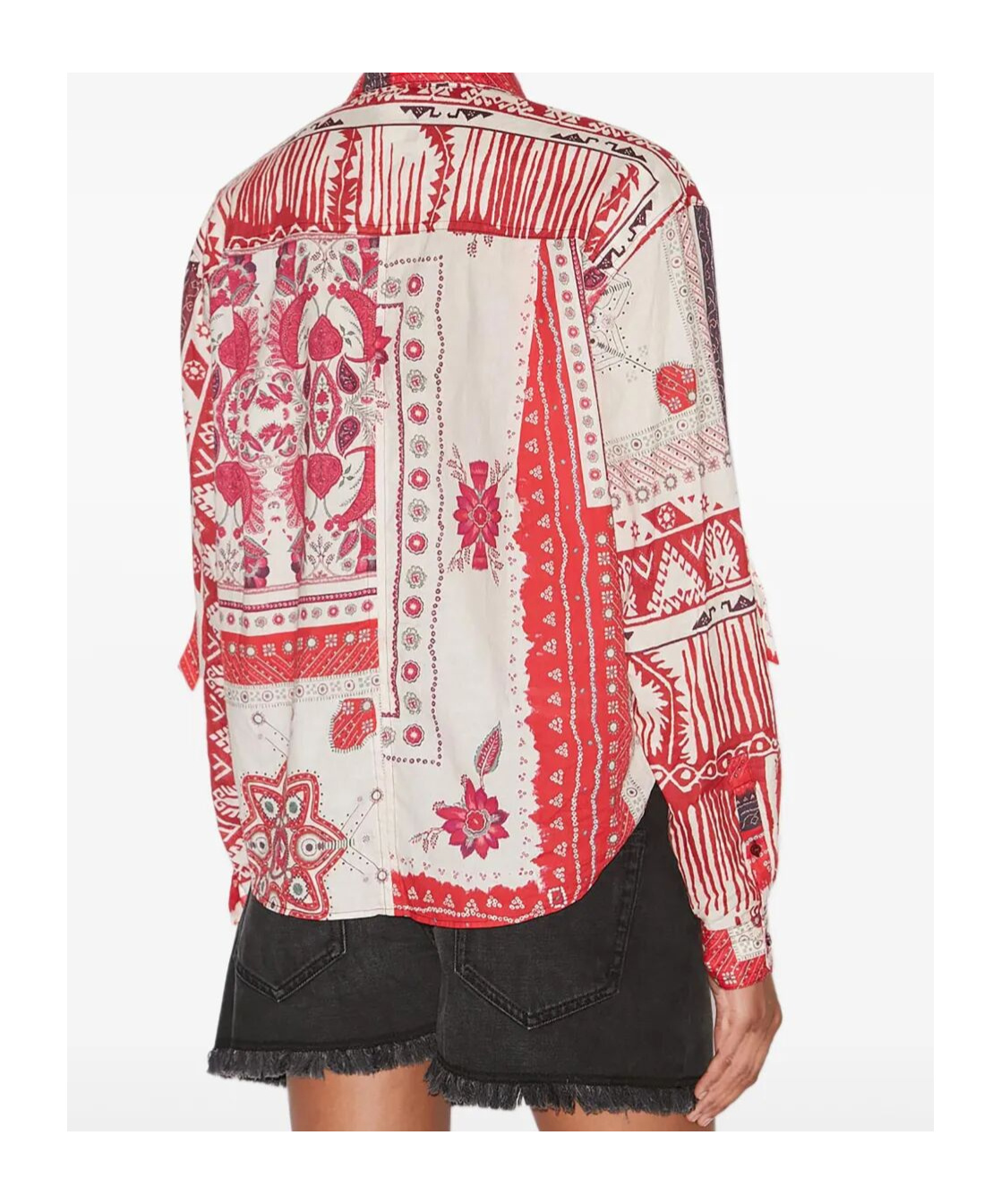 Shop Isabel Marant Étoile Nathy Shirt In Red