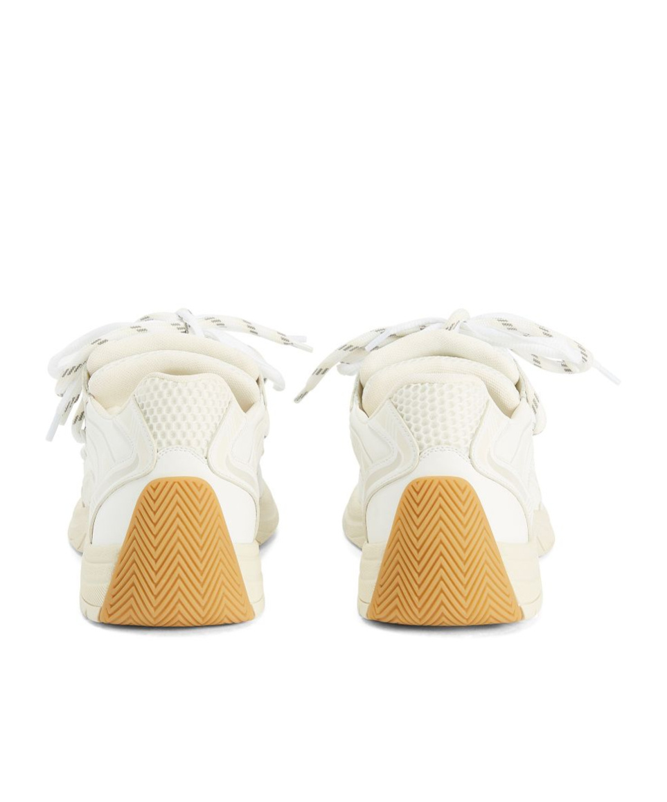 Shop Giuseppe Zanotti Round-head Sneakers In White