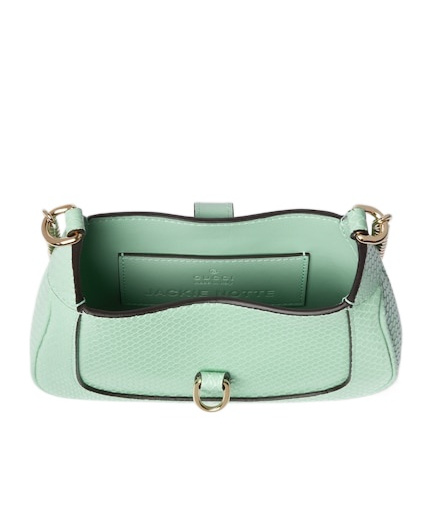 Gucci Jackie Notte Python Mini Bag In Green