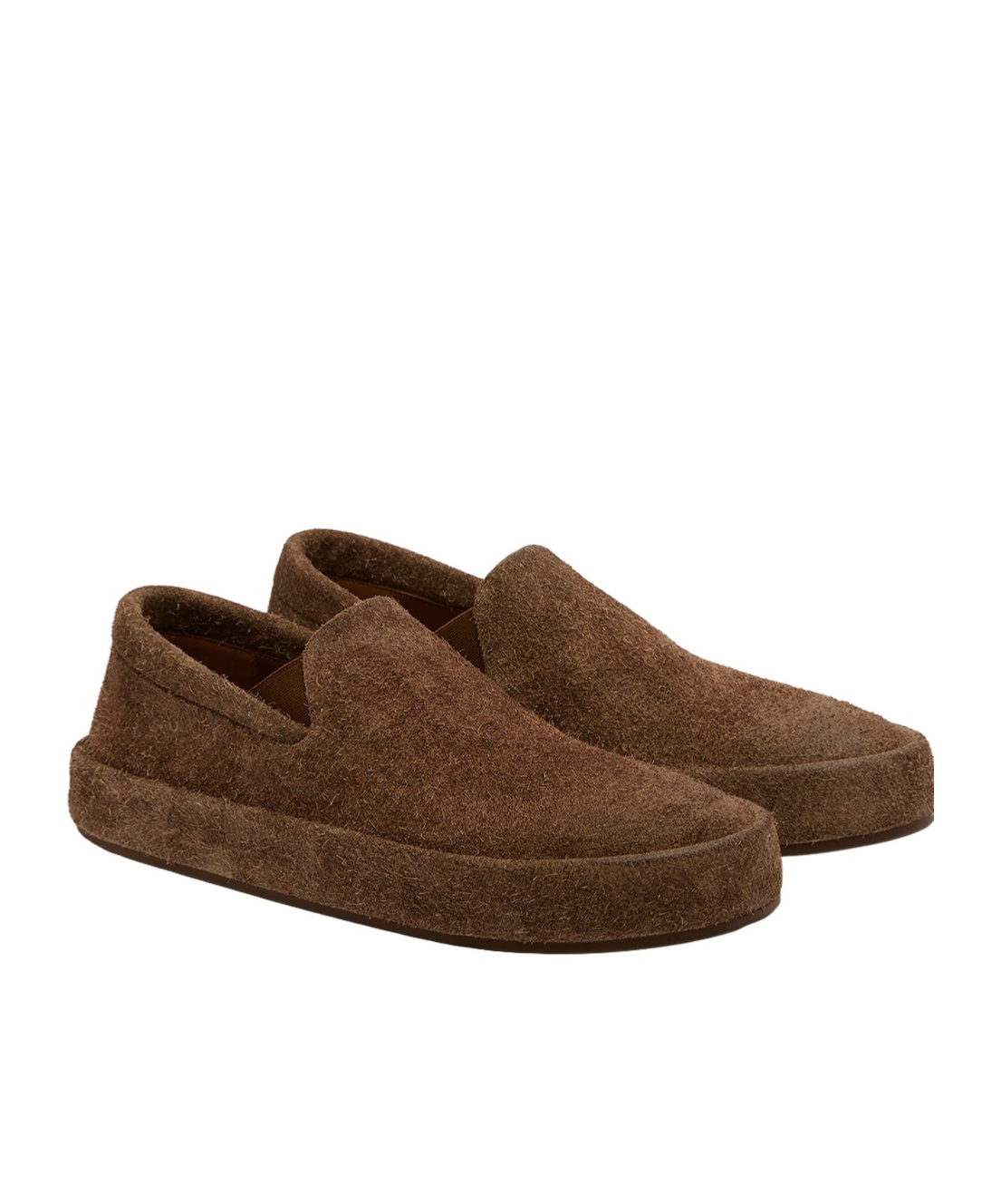 Marsèll Cassapelle Dark Brown Leather Slip On Shoes In Brown