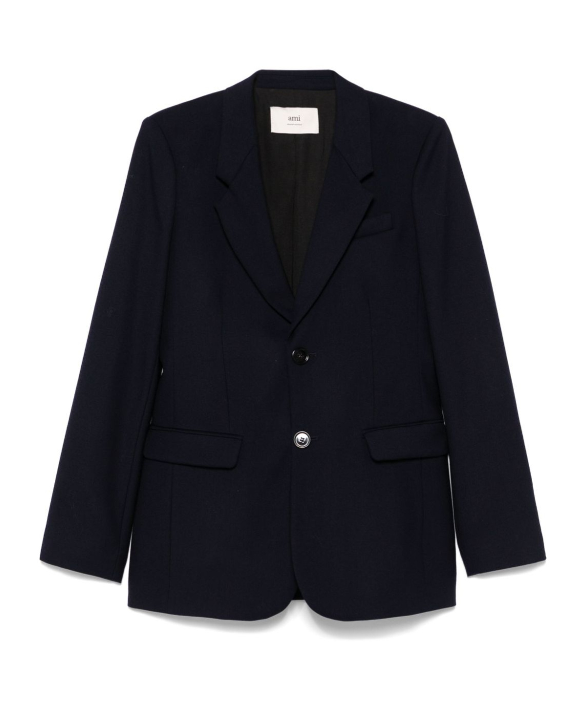 Ami Alexandre Mattiussi Wool Blazer In Black