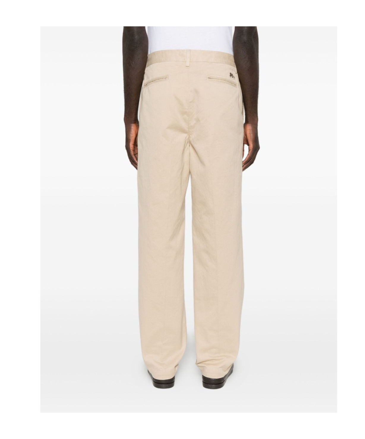 Sebago Belt Loop Casual Pants In Neutral