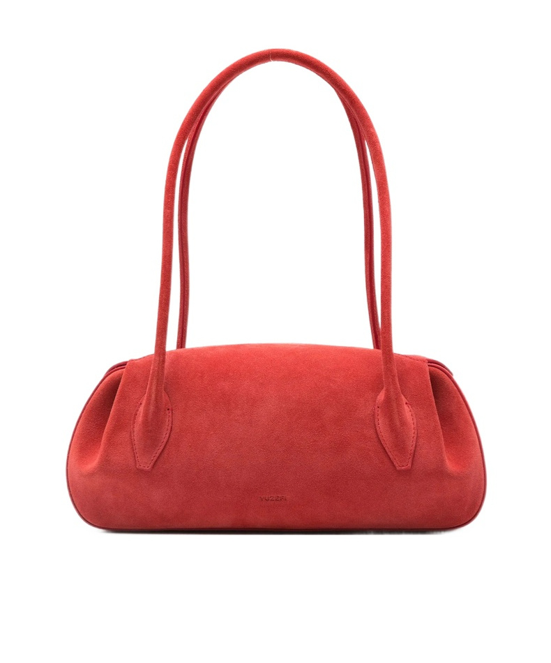 Yuzefi Top Handle Tote Bag In Red