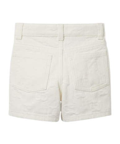 Gucci Belt-loop Shorts In White