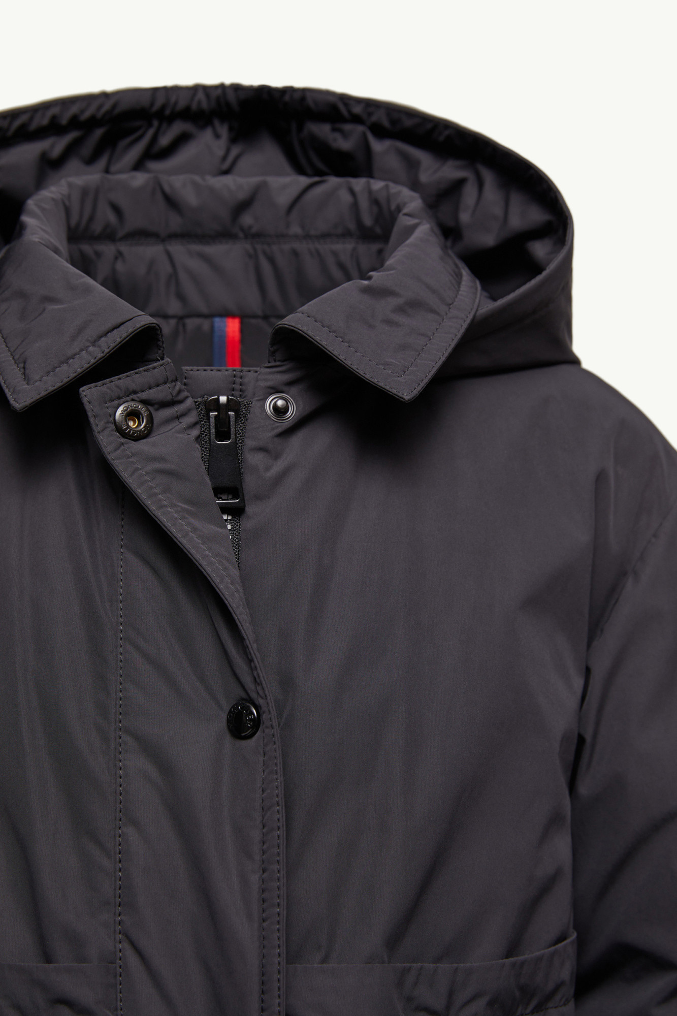 Moncler Coleen Parka Coat In Black