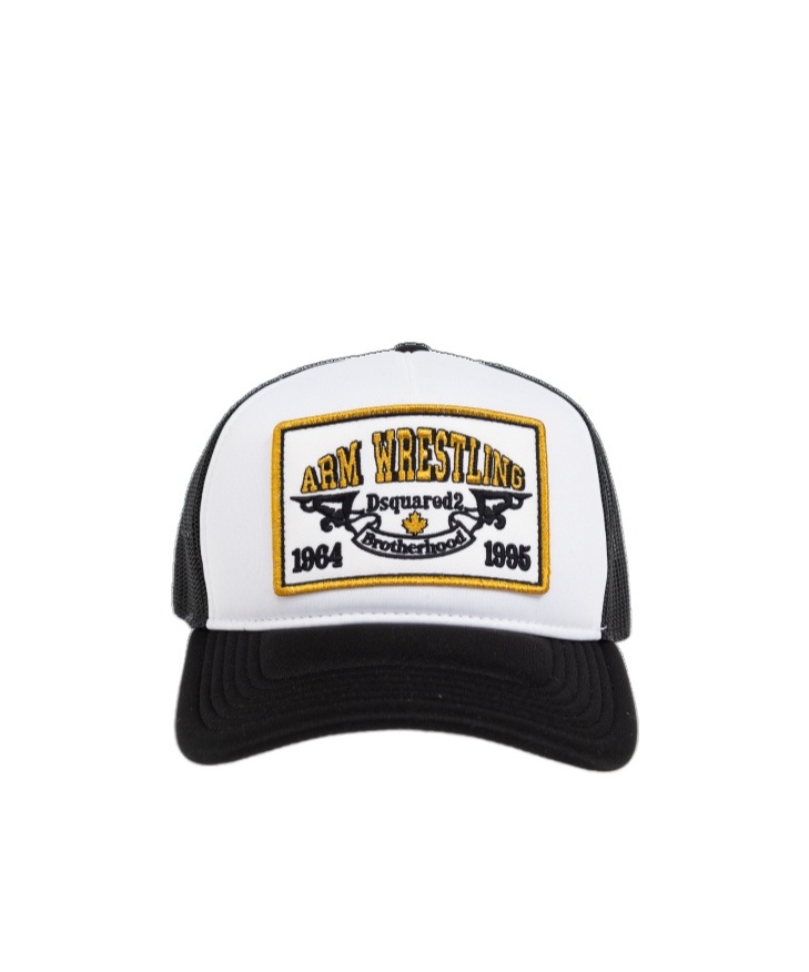 DSQUARED2 DSQUARED2 LOGO-APPLIQUÉ MESH-PANELLED BASEBALL CAP