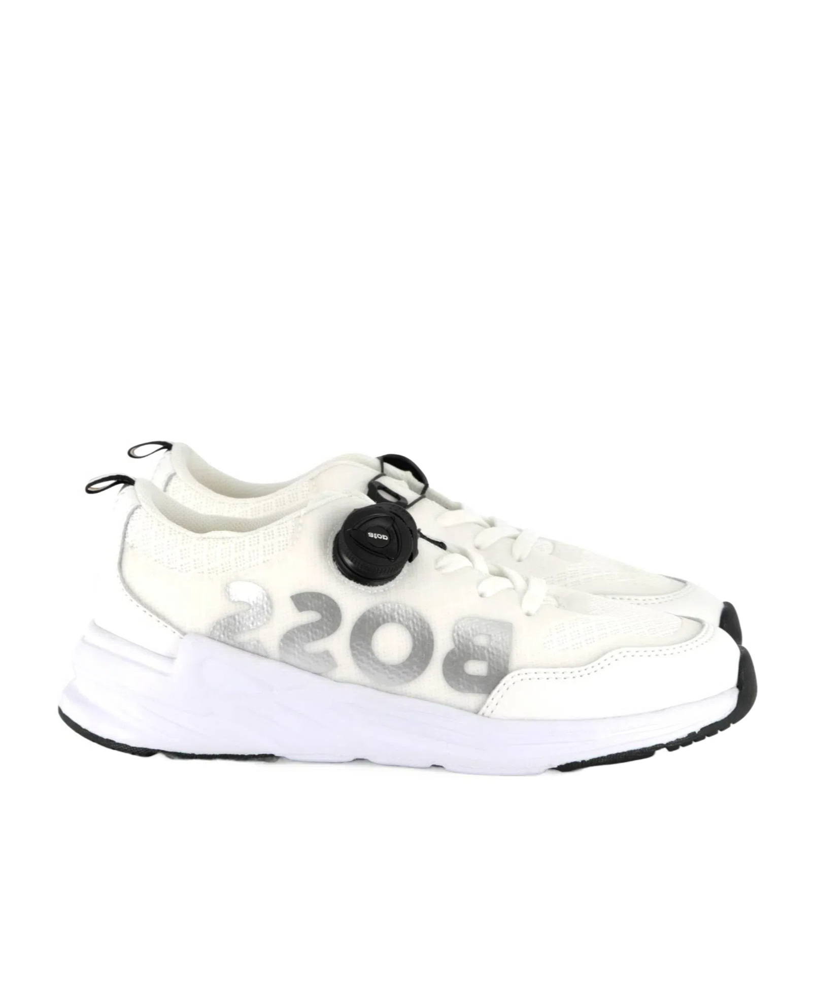 HUGO BOSS LOGO-PRINT SNEAKERS