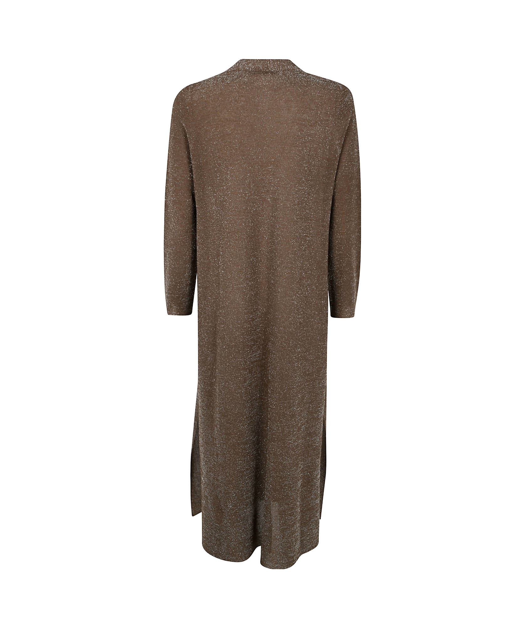 D Exterior D.exterior Long Knit Cardigan In Green
