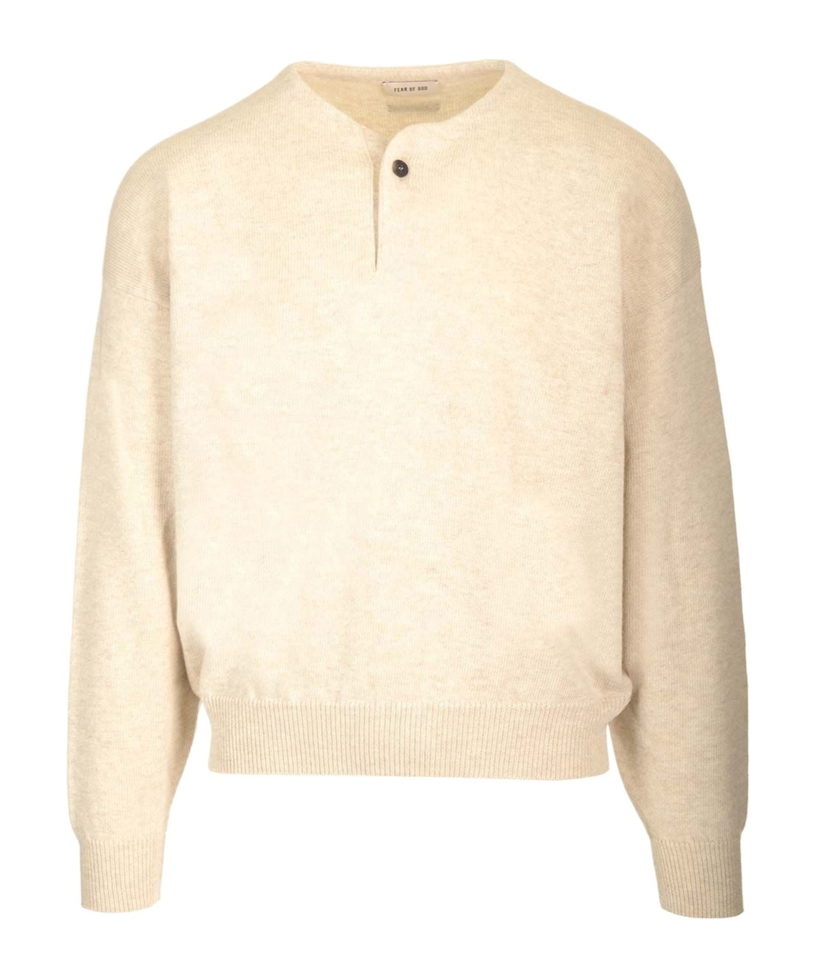 Fear Of God Long-sleeved Sweater In Beige