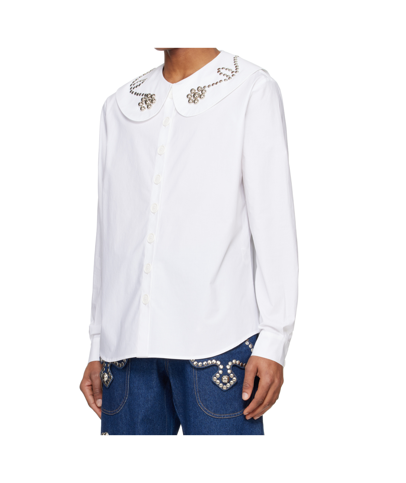 Chopova Lowena Studdy Shirt In White