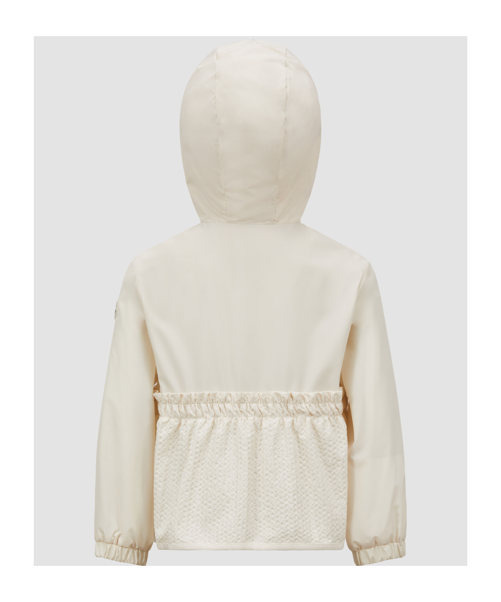 Moncler Odete Hooded Jacket In White